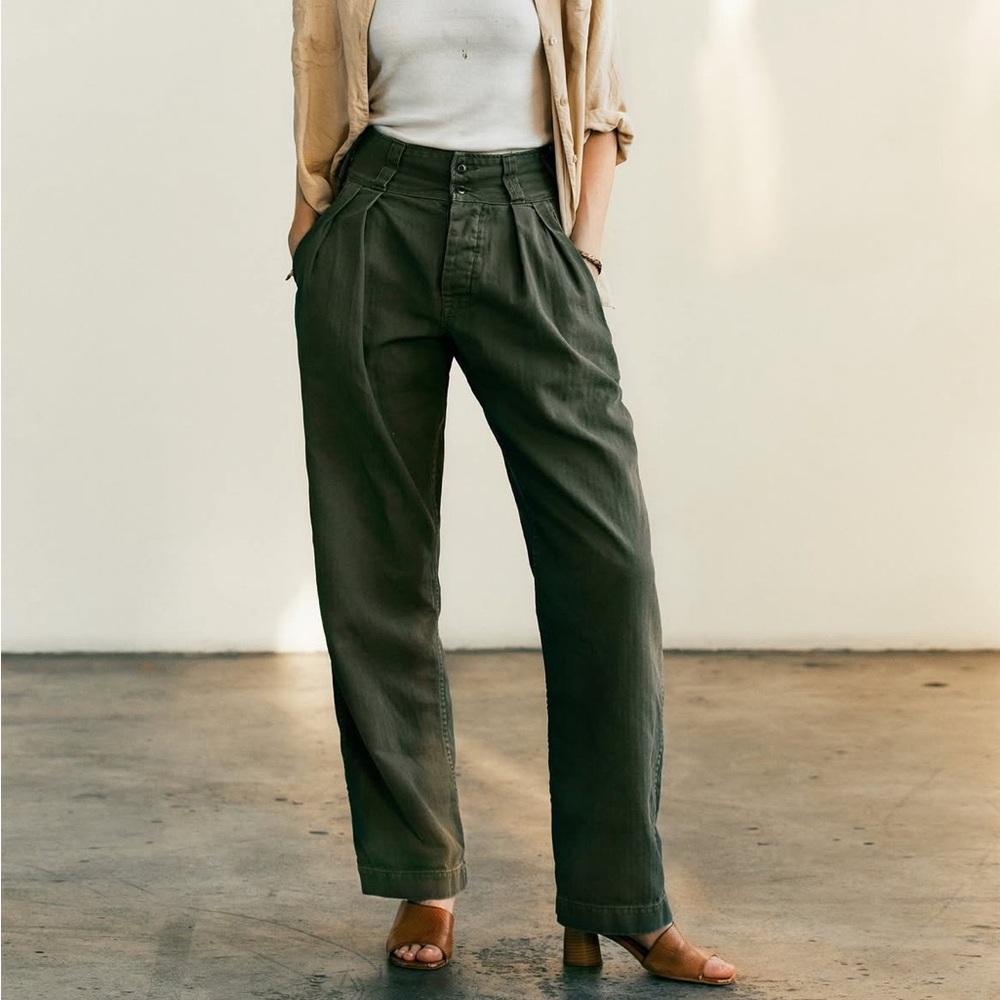 imogene + willie Olive Green Women Jeans